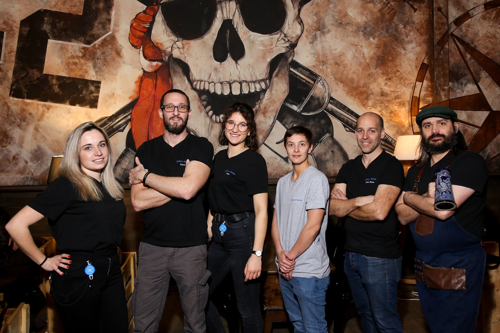 L'équipe du Laser & Beers