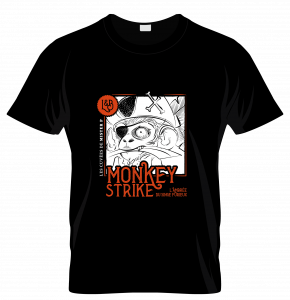 T-shirt Monkey Strike