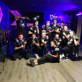 Team Bourges Basket au Laser Game du Laser&Beers